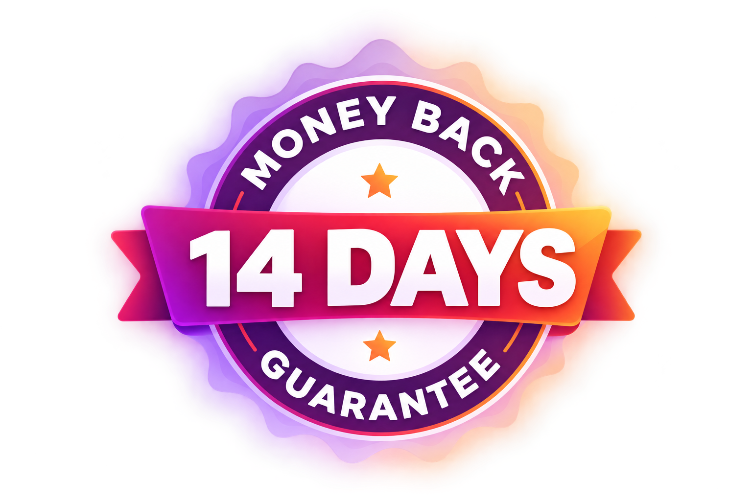14-day money-back guarantee